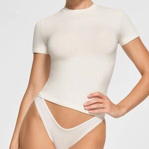 SKIMS STRETCH COTTON JERSEY T-SHIRT